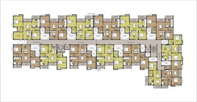 Project Image of 636.0 - 1220.0 Sq.ft 1 BHK Apartment for buy in Hallmark Sapphire