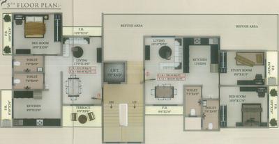 Project Image of 510.0 - 714.0 Sq.ft 1 BHK Apartment for buy in Radhika Shuban Society