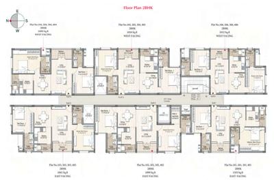 Project Image of 609.0 - 844.0 Sq.ft 2 BHK Apartment for buy in DRA Pristine Pavilion