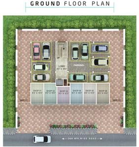 Project Image of 1150.0 - 1550.0 Sq.ft 2 BHK Apartment for buy in Green Amans Platina