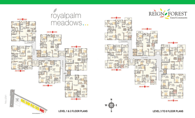 Project Image of 970.0 - 1740.0 Sq.ft 2 BHK Apartment for buy in Omcon Reign Forest
