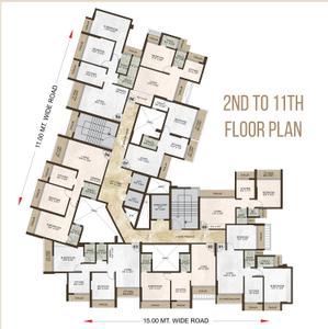 Project Image of 312.58 - 606.33 Sq.ft 1 BHK Apartment for buy in S K Residency