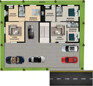 Project Image of 0.0 - 1090.0 Sq.ft 2 BHK Apartment for buy in DSP Pavilion