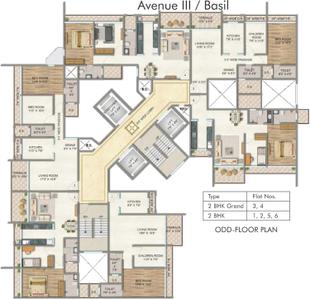 Project Image of 718.0 - 2400.0 Sq.ft 2 BHK Apartment for buy in Tycoons Central Park