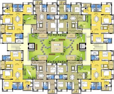 Project Image of 0.0 - 1412.0 Sq.ft 3 BHK Apartment for buy in NM Ebony
