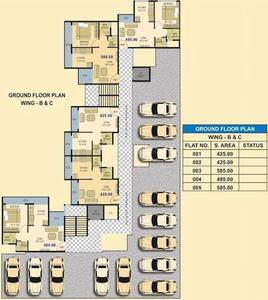 Project Image of 0.0 - 402.68 Sq.ft 2 BHK Apartment for buy in Riddhi Gokul Dham