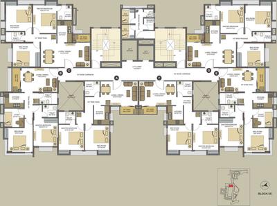Project Image of 896.0 - 1465.0 Sq.ft 2 BHK Apartment for buy in Suncrest Estate Phase 1
