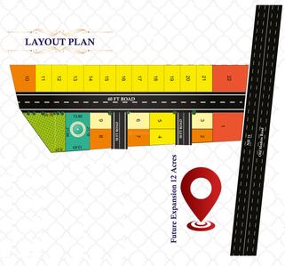 Project Image of 1200.0 - 2400.0 Sq.ft Residential Plot Plot for buy in Trustworthy Hill View Elite Phase 2