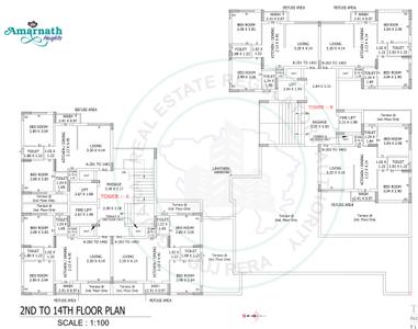 Project Image of 528.94 - 530.98 Sq.ft 2 BHK Apartment for buy in Harbhole Amarnath Heights
