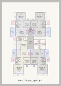 Project Image of 244.23 - 278.14 Sq.ft 1 BHK Apartment for buy in Dream Pearl