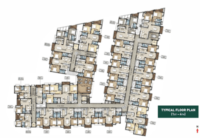 Project Image of 550.0 - 1646.0 Sq.ft 1 BHK Apartment for buy in Nova Meridian