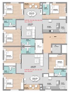 Project Image of 1075.96 - 1146.03 Sq.ft 3 BHK Apartment for buy in Khurinji Verbena