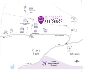 Project Image of 754.13 - 1716.67 Sq.ft 2 BHK Apartment for buy in Anand Mindspace Residency Phase 1