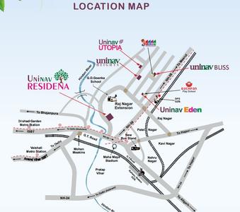 Project Image of 348.43 - 1576.06 Sq.ft 1 BHK Apartment for buy in Uninav Residena