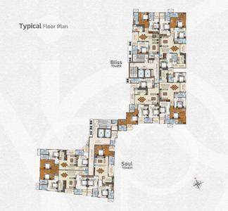 Project Image of 1652.0 - 2389.0 Sq.ft 3 BHK Apartment for buy in Manglam Park Infinia