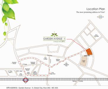 Project Image of 885 Sq.ft 2 BHK Apartment / Flat for sale in Virar West for Rs. 5785000