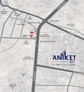 Project Image of 587.92 - 819.24 Sq.ft 2 BHK Apartment for buy in Aniket Sky