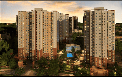 Project Image of 452.0 - 1285.0 Sq.ft 1 BHK Apartment for buy in Cybercity Rainbow Heights