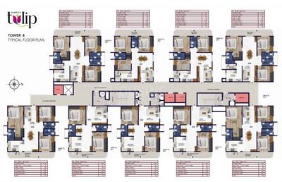 Project Image of 1250.0 - 2000.0 Sq.ft 2 BHK Apartment for buy in Rubrick Tulip