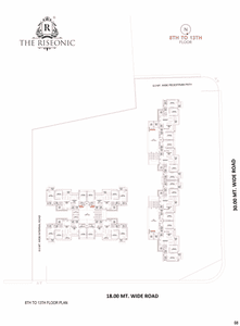Project Image of 1095.55 - 2491.74 Sq.ft 3 BHK Apartment for buy in The Riseonic