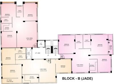 Project Image of 505.0 - 1450.0 Sq.ft 1 BHK Apartment for buy in Unique Pearl