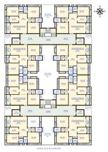 Project Image of 1020.31 - 1044.64 Sq.ft 3 BHK Apartment for buy in Sagar Silver Heights