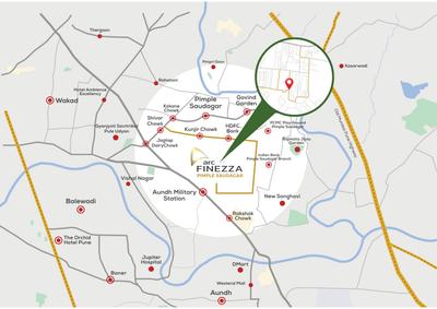 Project Image of 488.0 - 659.0 Sq.ft 2 BHK Apartment for buy in ARC Finezza