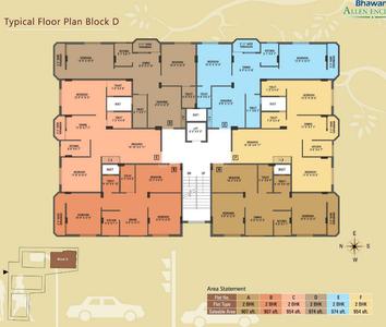 Project Image of 668.0 - 1335.0 Sq.ft 2 BHK Apartment for buy in Bhawani Allen Enclave