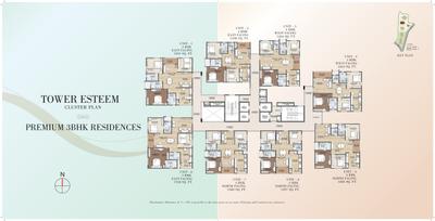 Project Image of 977.0 - 2191.0 Sq.ft 3 BHK Apartment for buy in The Regent
