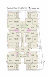 Project Image of 596.97 - 844.43 Sq.ft 2 BHK Apartment for buy in Vrundavan Vraj Residency