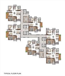 Project Image of 1870.0 - 2525.0 Sq.ft 3 BHK Apartment for buy in The Vermont By Nirvana