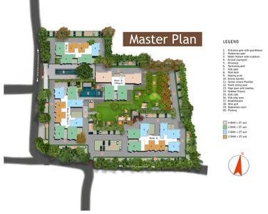 Project Image of 1010.0 - 1974.0 Sq.ft 2 BHK Apartment for buy in Srijan Natura Phase I