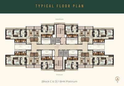 Project Image of 449.0 - 1348.0 Sq.ft 1 BHK Apartment for buy in Yogakshema Residency