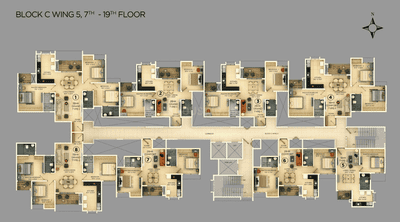 Project Image of 539.0 - 1914.0 Sq.ft 1 BHK Apartment for buy in Provident Ecopolitan