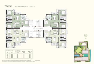 Project Image of 677.0 - 964.0 Sq.ft 2 BHK Apartment for buy in Sureka Sunrise Aura