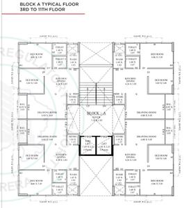 Project Image of 0.0 - 633.56 Sq.ft 2 BHK Apartment for buy in Sadguru Shyam 120