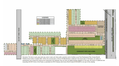 Project Image of 837.65 - 1540.64 Sq.ft Residential Plot Plot for buy in Mapsko ASPR Greenz