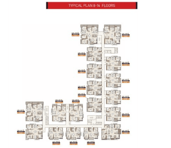 Project Image of 1324.0 - 2089.0 Sq.ft 2 BHK Apartment for buy in NSL East County Tower 1