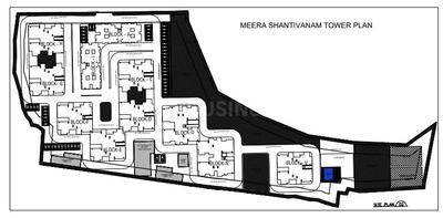 Project Image of 482.98 - 1960.0 Sq.ft Studio Studio Apartment for buy in Meera Shantivanam
