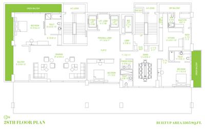 Project Image of 2841.0 - 6694.0 Sq.ft 3 BHK Apartment for buy in Amit Realty and Shree RSH Group Signature