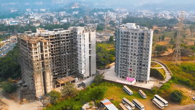 Project Image of 381.0 - 726.0 Sq.ft 1 BHK Apartment for buy in Unimont Imperia Signature Tower
