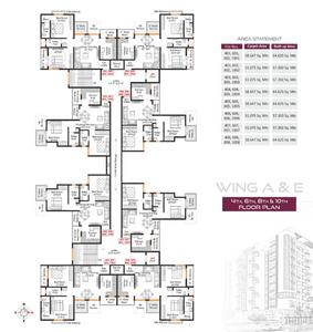 Project Image of 563.92 - 821.5 Sq.ft 2 BHK Apartment for buy in Atharva Nagari VI