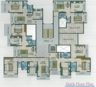 Project Image of 525.0 - 685.0 Sq.ft 1 BHK Apartment for buy in Laxmi Waman Heights