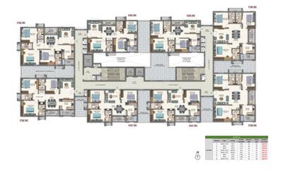 Project Image of 1403.0 - 1880.0 Sq.ft 2.5 BHK Apartment for buy in Aparna Cyberon