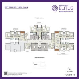 Project Image of 1013.0 - 1329.0 Sq.ft 3 BHK Apartment for buy in Kalpataru Elitus