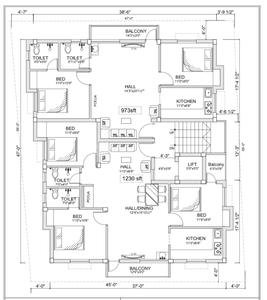 Arjun MKB Kamala Arjun MKB Kamala Cluster Plan from 1st to 3rd Floor 1