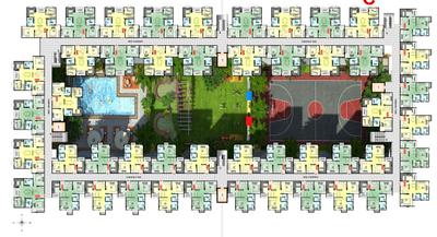 Project Image of 704.16 - 943.26 Sq.ft 2 BHK Apartment for buy in Okay Plus Anandam