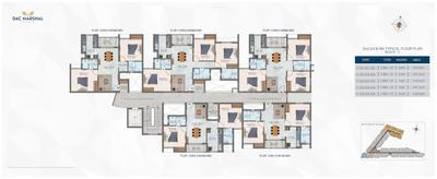 Project Image of 1164.0 - 1490.0 Sq.ft 2 BHK Apartment for buy in DAC Marshal