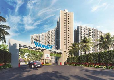 Project Image of 304.0 - 319.0 Sq.ft 1 BHK Apartment for buy in Poddar Wondercity Phase I