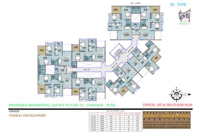 Project Image of 1100 Sq.ft 2 BHK Apartment / Flat for sale in Lohegaon for Rs. 7300000